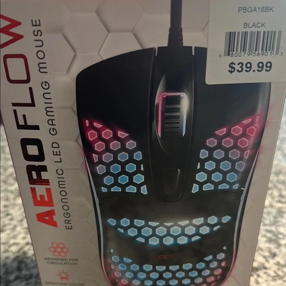 TWO Ergonomic LED Gaming Mouse -